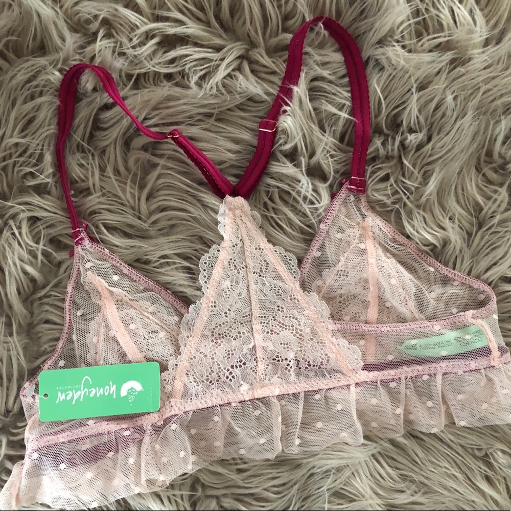 Mesh Ruffle Bralette 🌈 - Picture 5 of 5